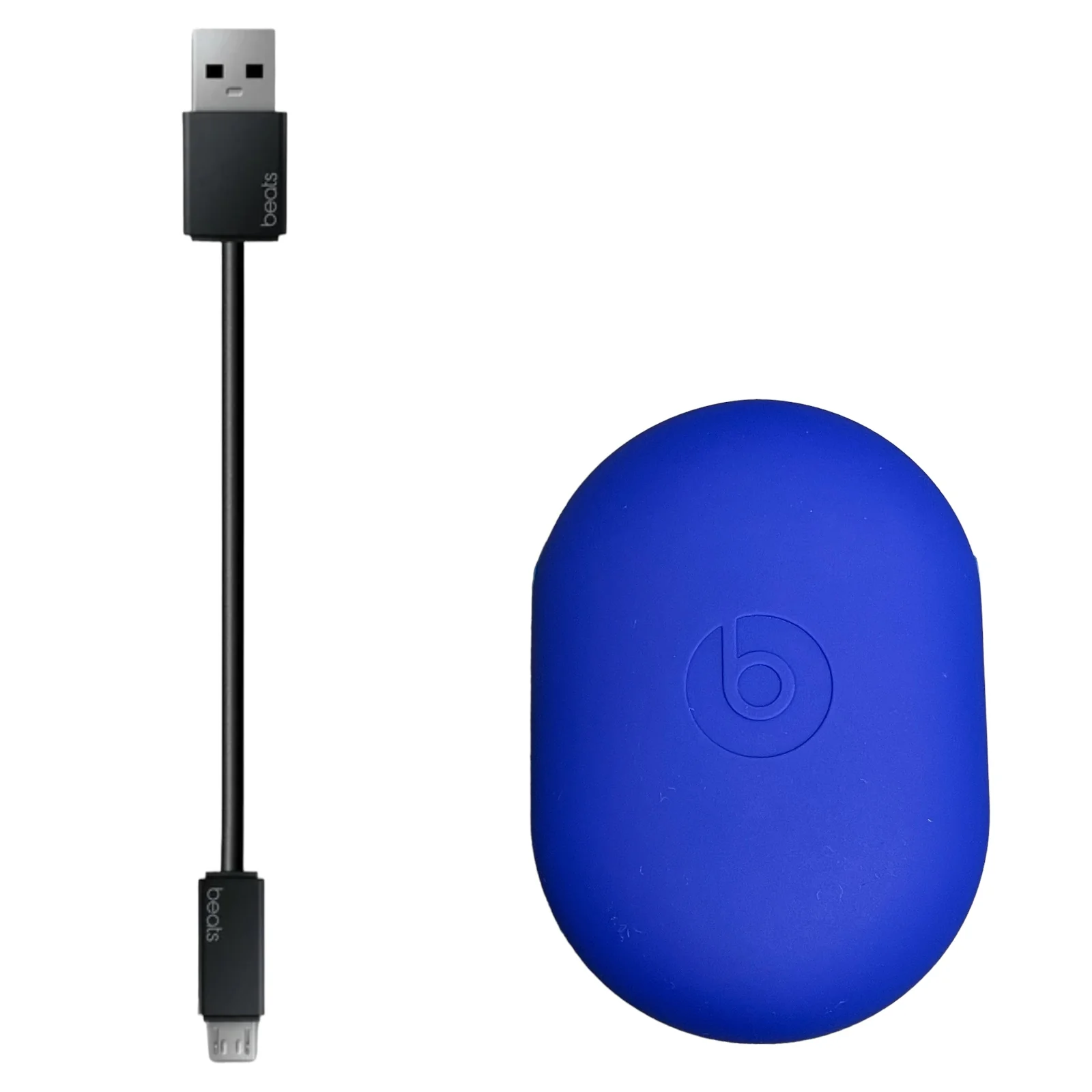 Beats By Dr. Dre PowerBeats 3 Wireless Silicone Case + 6" Charger Cable (Black) - New - Image 4